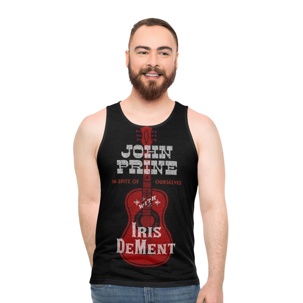 John Prine and Iris Dement 'In Spite of Ourselves' Unisex Tank Top