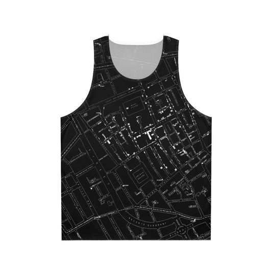 John Snow's Cholera Map Unisex Tank Top