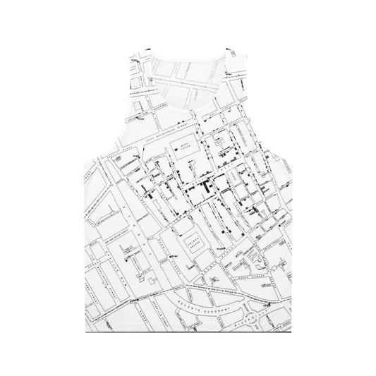 John Snow's Cholera Map Unisex Tank Top