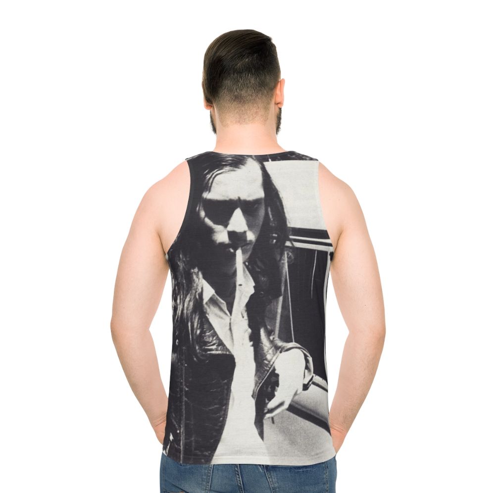 John Waters Black and White Portrait Unisex Tank Top
