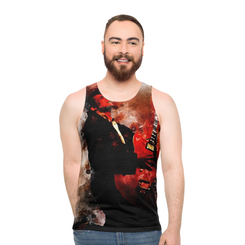 Johnny B Goode Unisex Retro 80s Tank Top