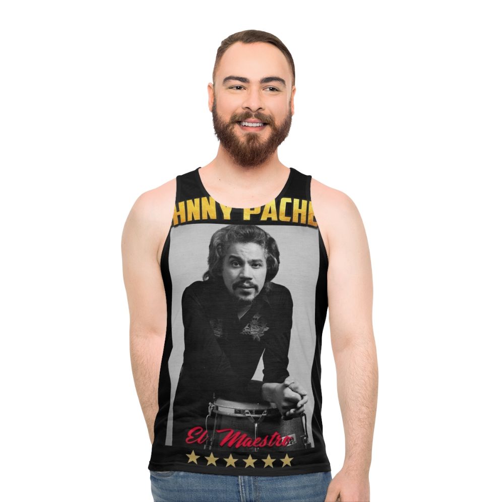Johnny Pacheco "El Maestro" Unisex Latin Music Tank Top