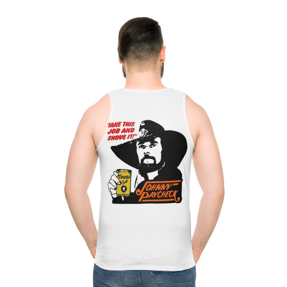 Unisex "Take This Job and Shove It" Johnny Paycheck Tank Top
