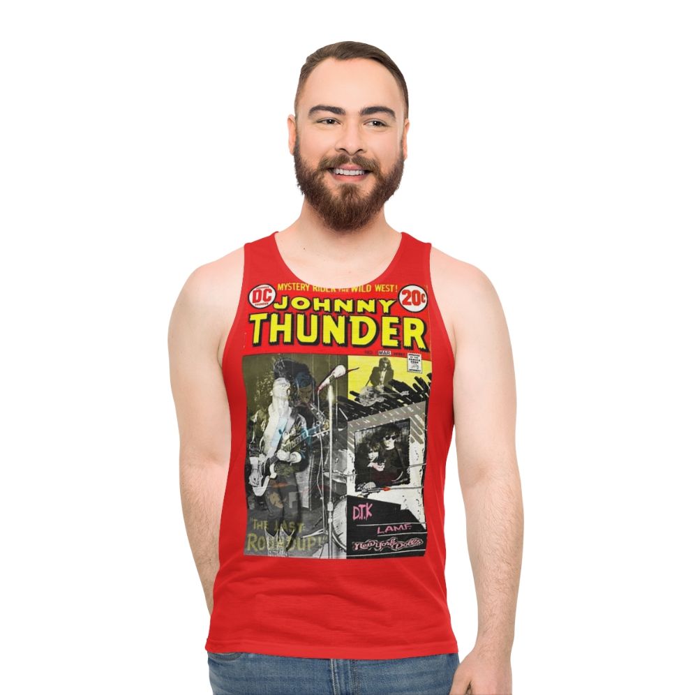 Johnny Thunders Inspired Unisex Tank Top