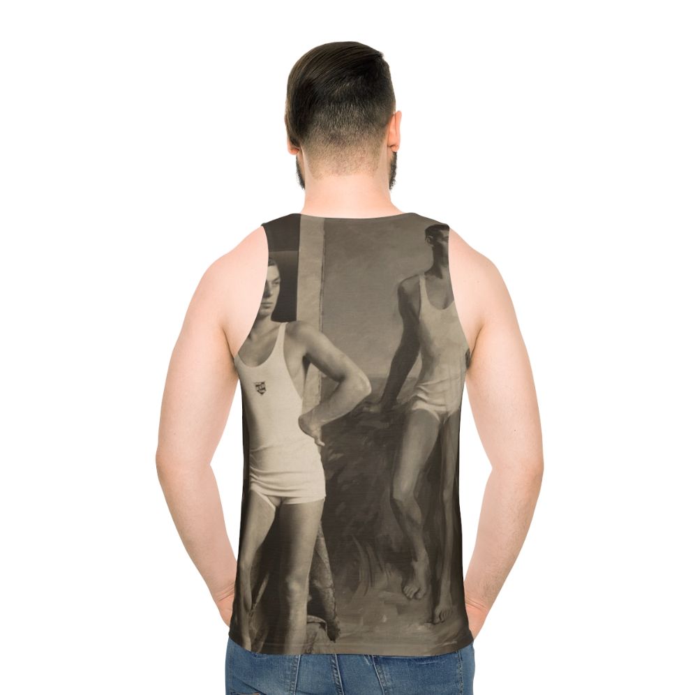 Johnny Weissmuller Unisex Tank Top for Olympian Swimmer and Film Actor Fans