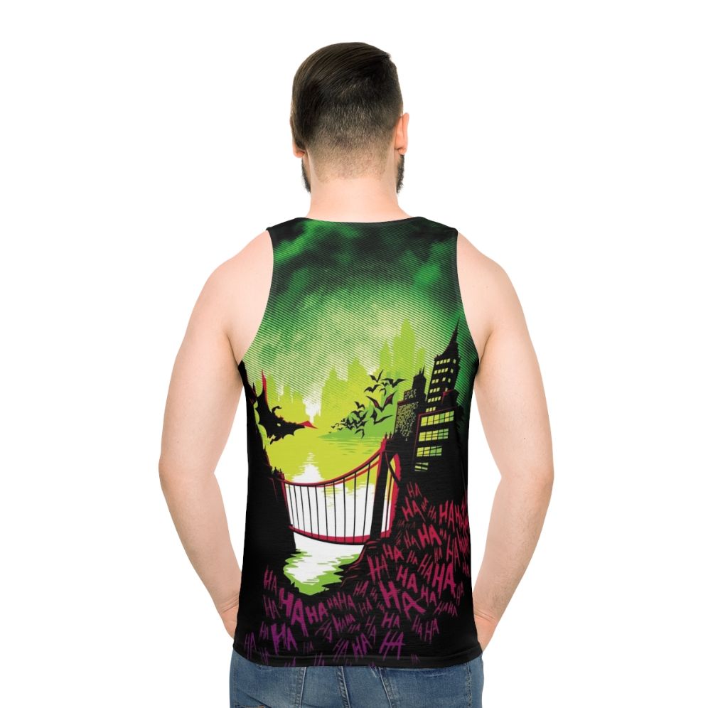 Joker and Batman Comic Book Unisex Tank Top