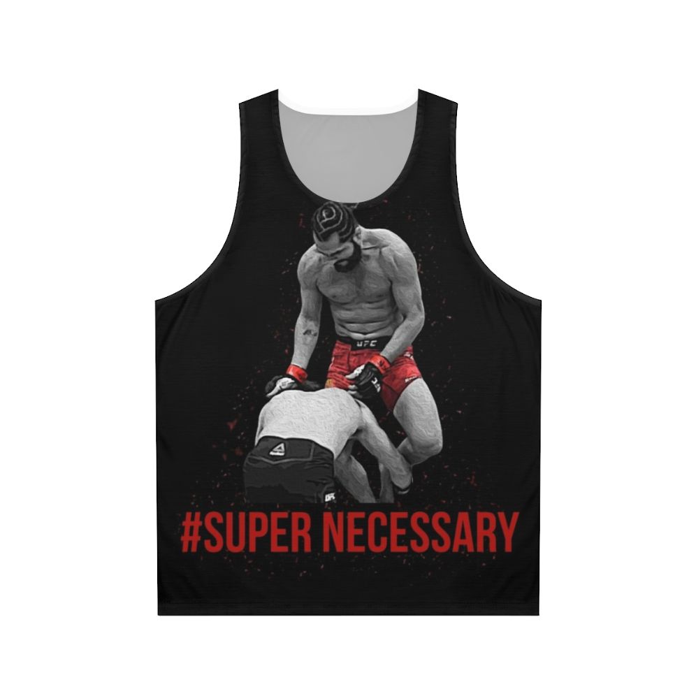 Jorge Masvidal UFC MMA Fighter Unisex Tank Top