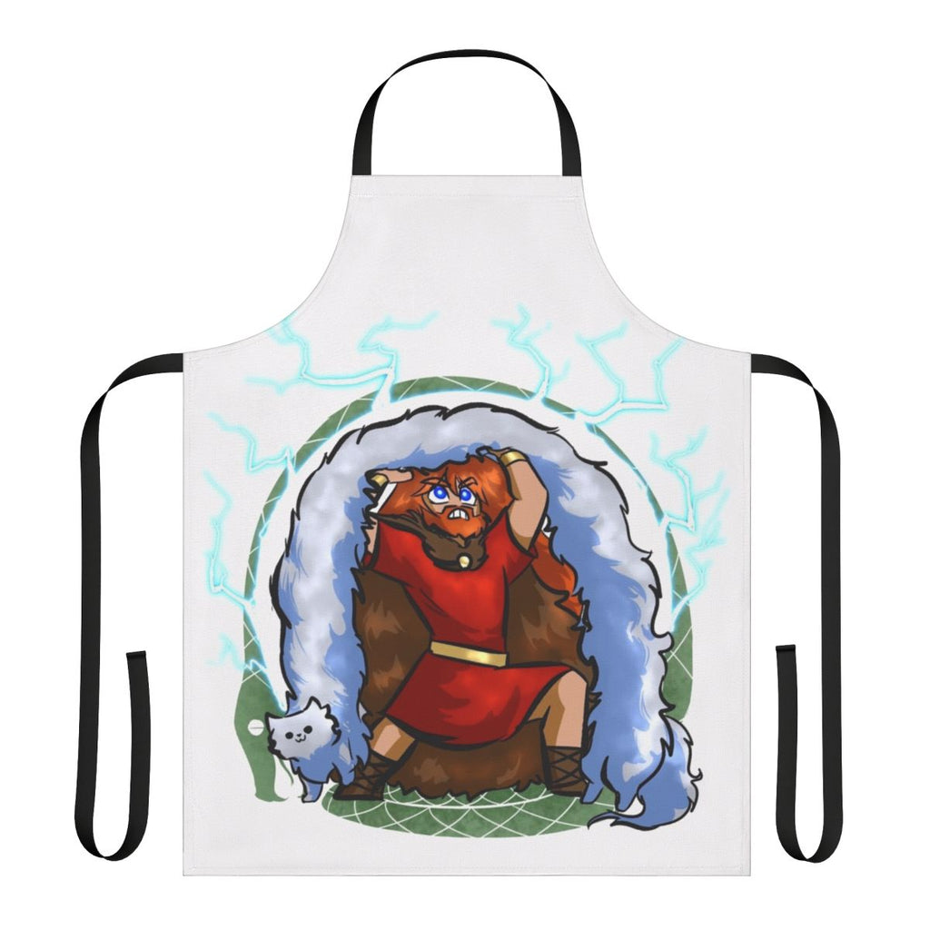 Jormungand-inspired apron featuring the mythical serpent from Norse mythology