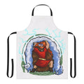 Jormungand-inspired apron featuring the mythical serpent from Norse mythology
