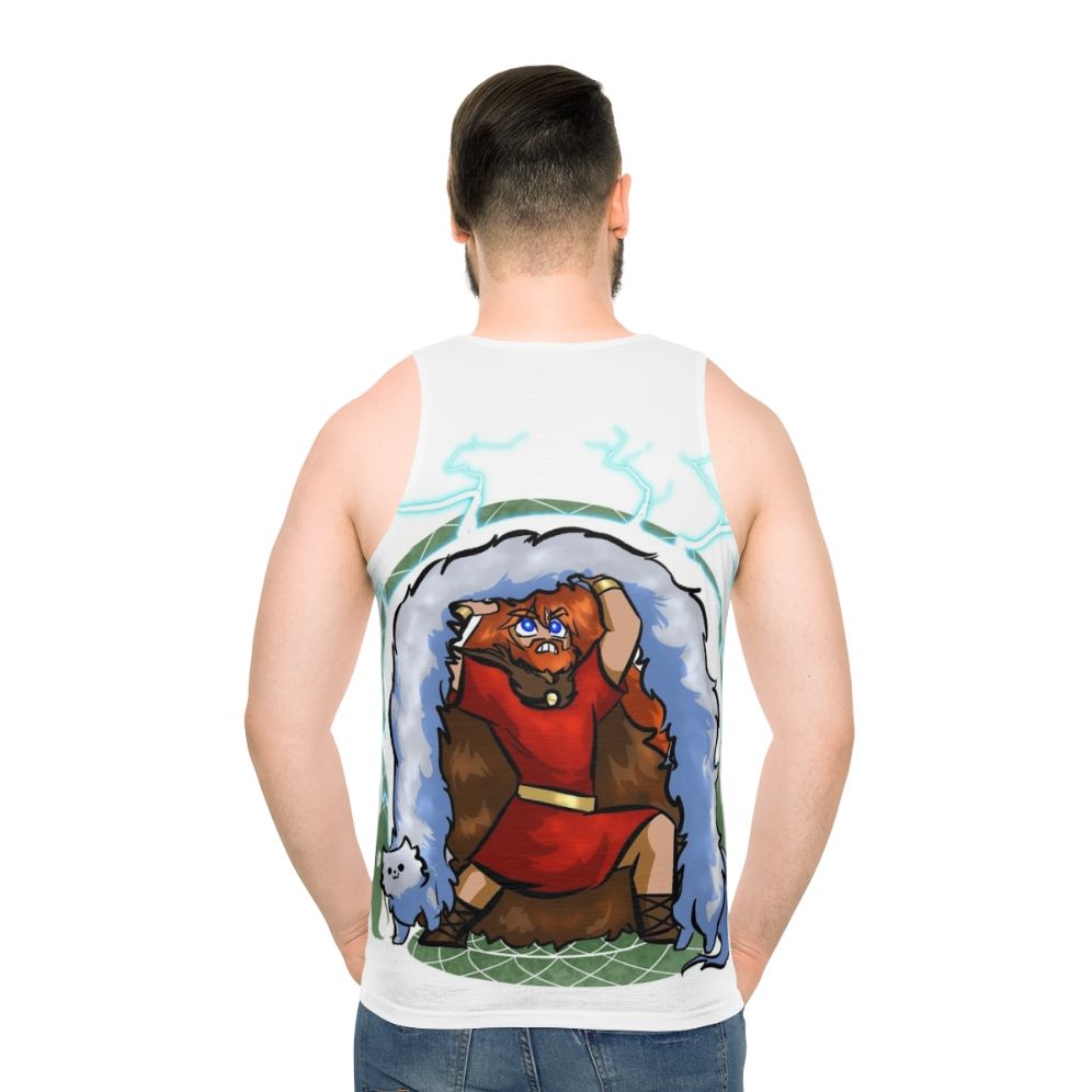 Jormungand Norse Mythology Cat Unisex Tank Top