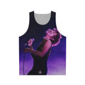 Josh Kiszka of Greta Van Fleet wearing a unisex tank top