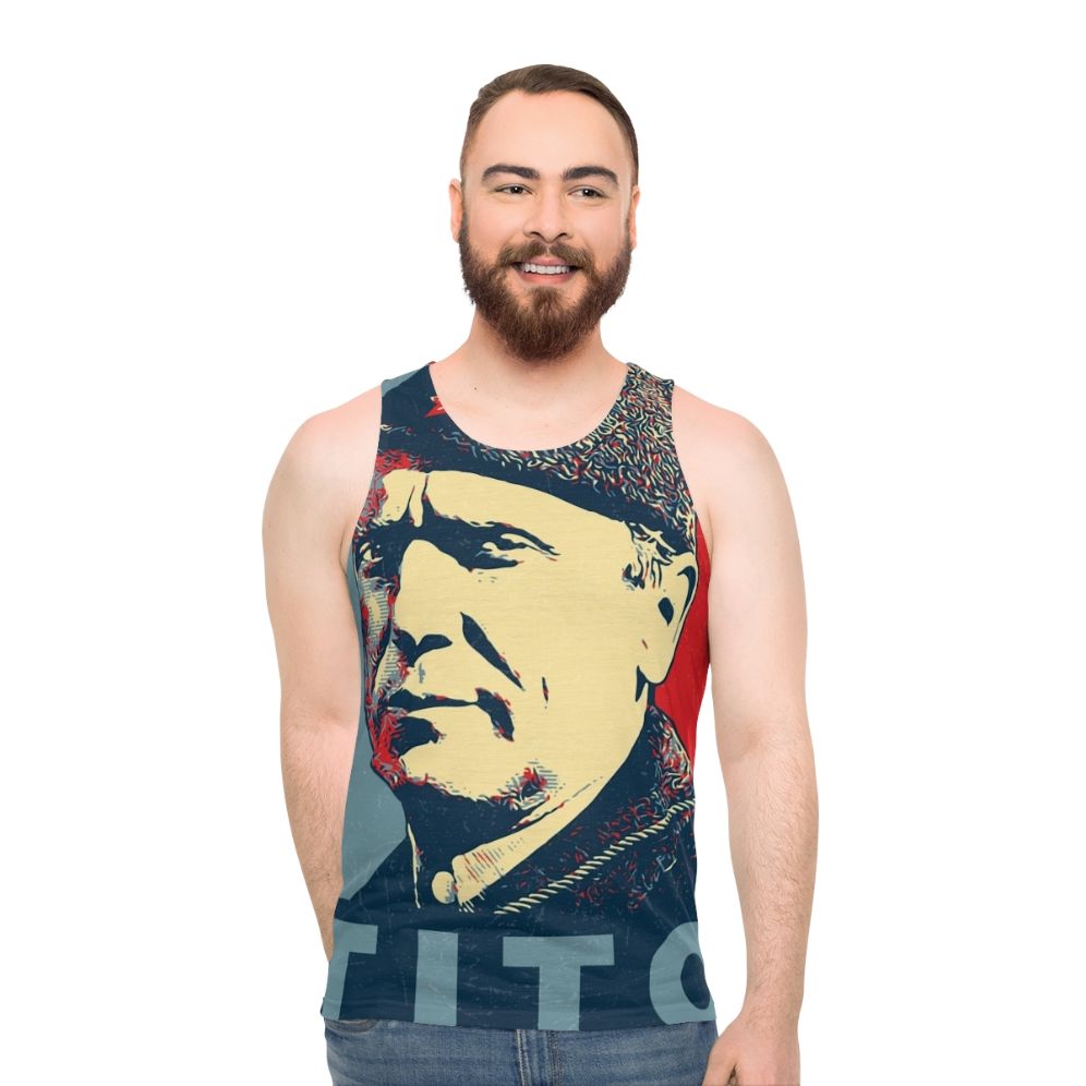 Josip Broz Tito Communist Tank Top