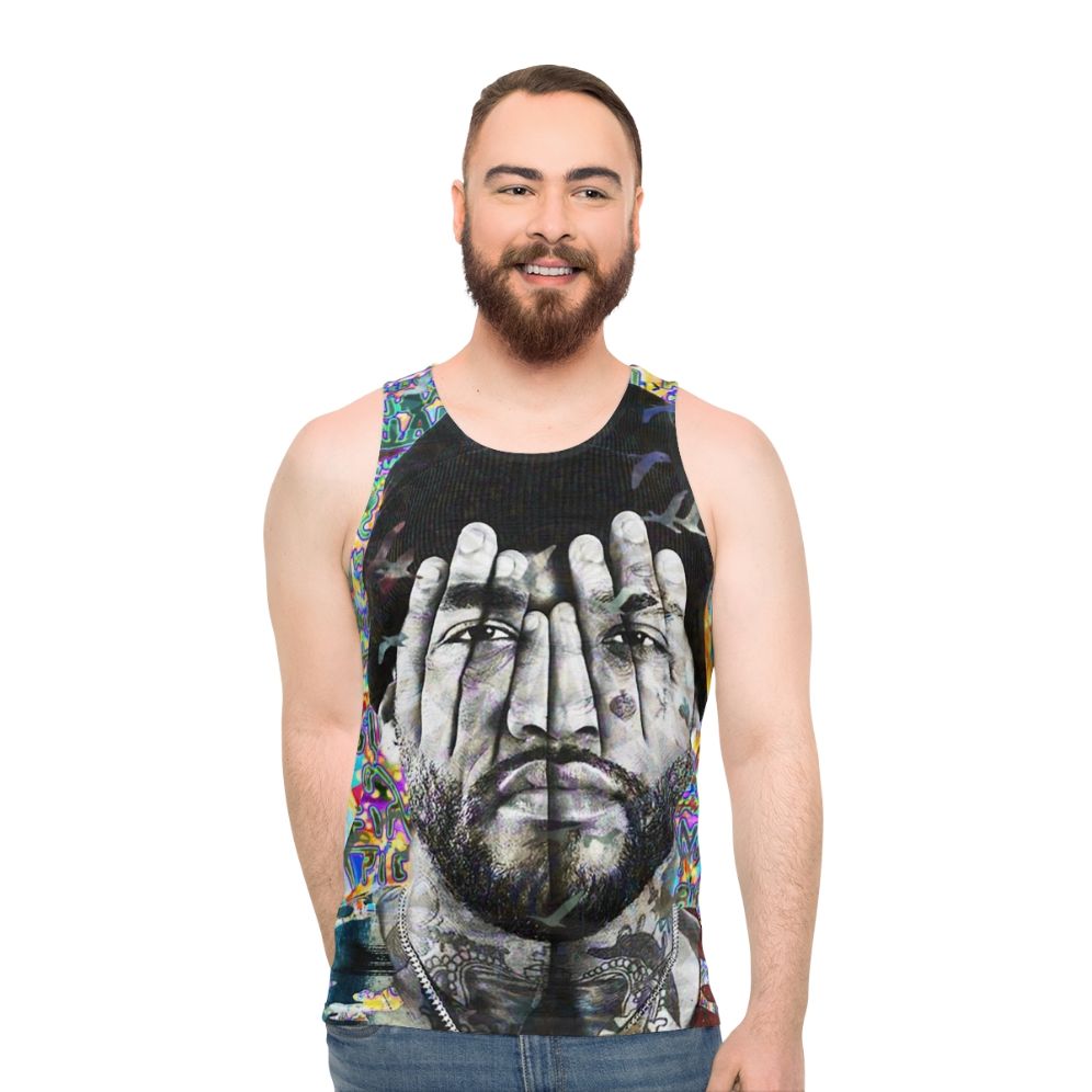 Joyner Lucas Portrait Graphic Unisex Tank Top