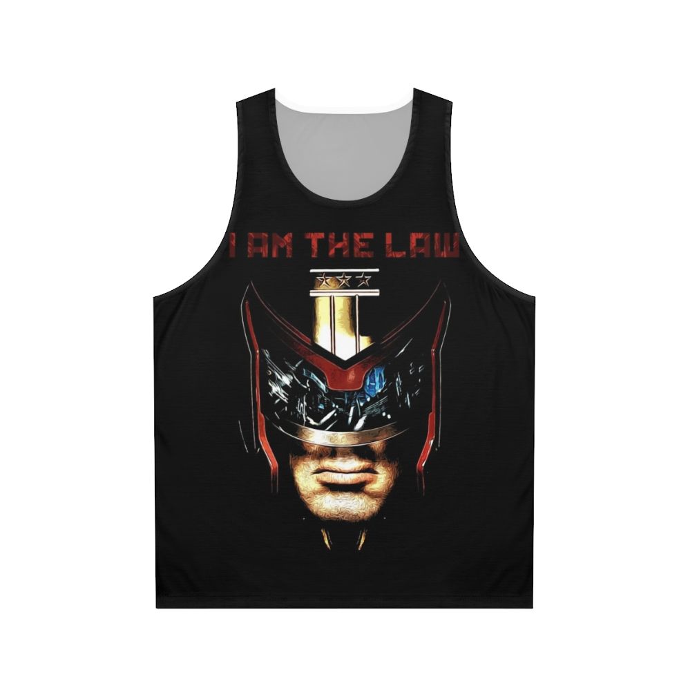 Judge Dredd I Am the Law Unisex Tank Top