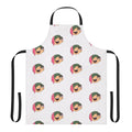 Judy Alvarez inspired apron with cyberpunk 2077 design