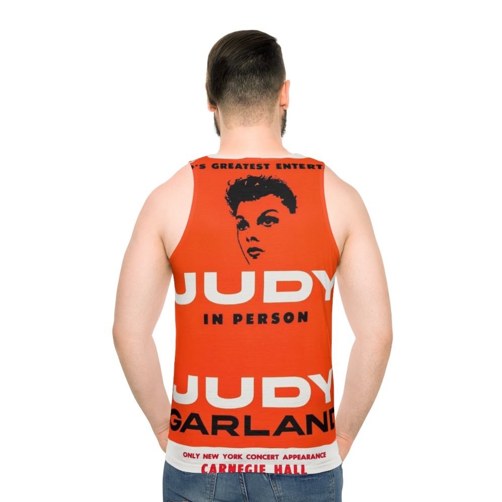 Judy Garland Live at Carnegie Hall Vintage Poster Unisex Tank Top