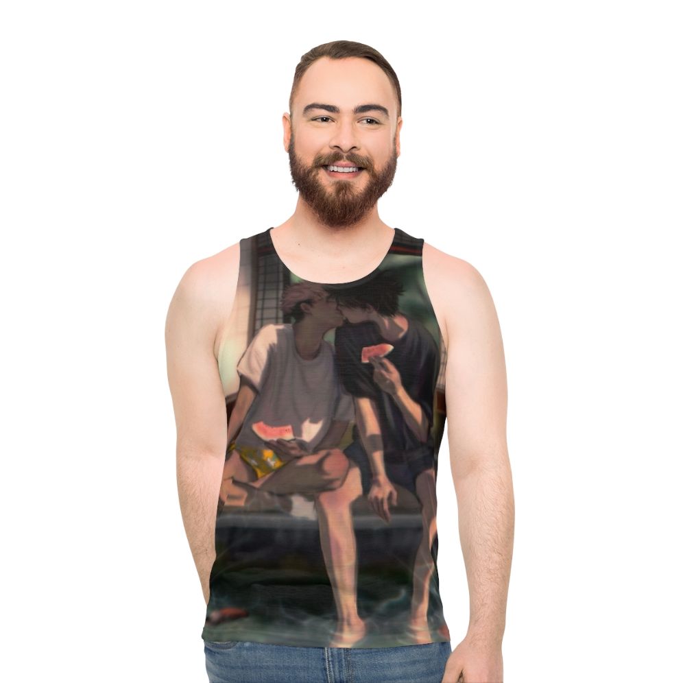 Jujutsu Kaisen Megumi Fushiguro and Itadori Yuuji Unisex Tank Top