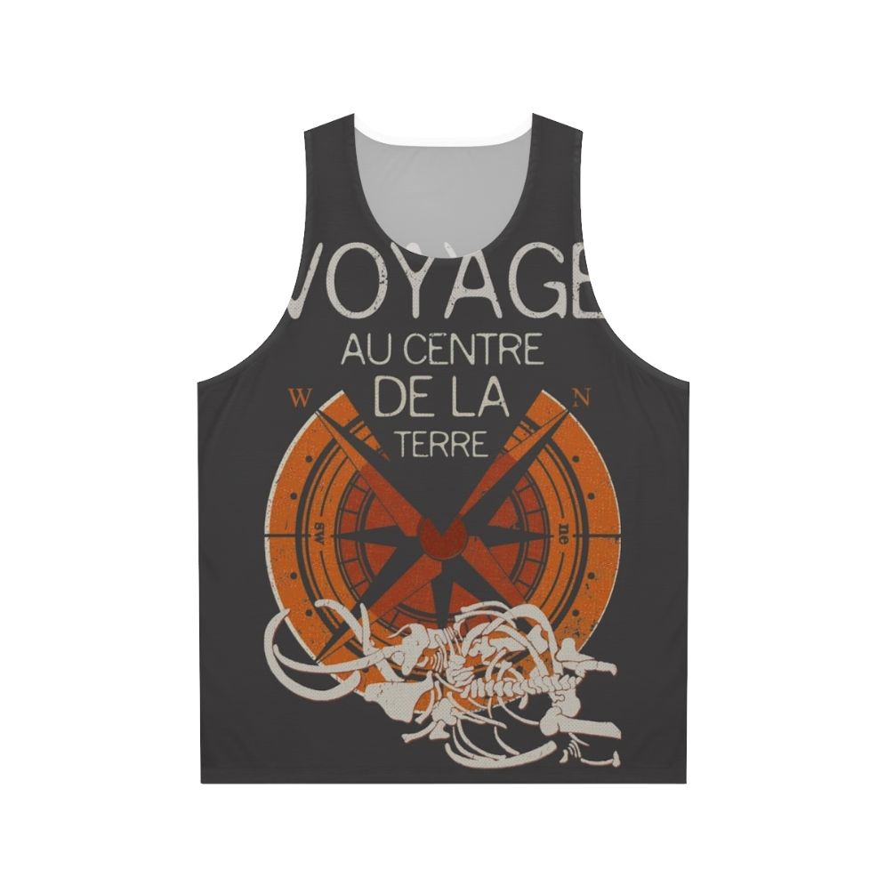 Jules Verne Book Collection Unisex Tank Top