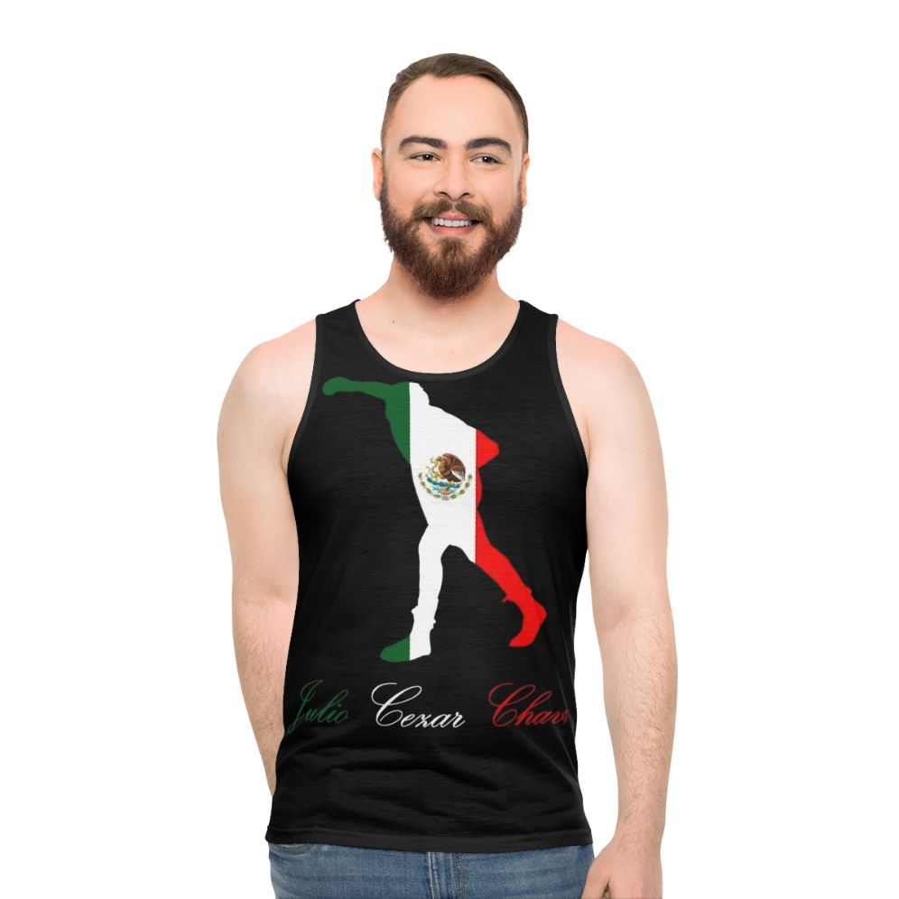 Julio Cesar Chavez Unisex Boxing Champion Tank Top