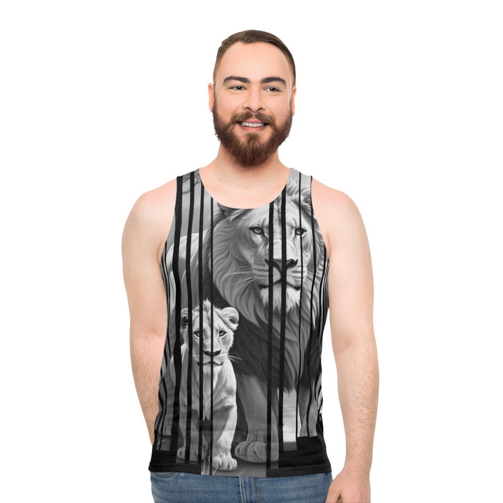 Jungle animals graphic tee for nature lovers