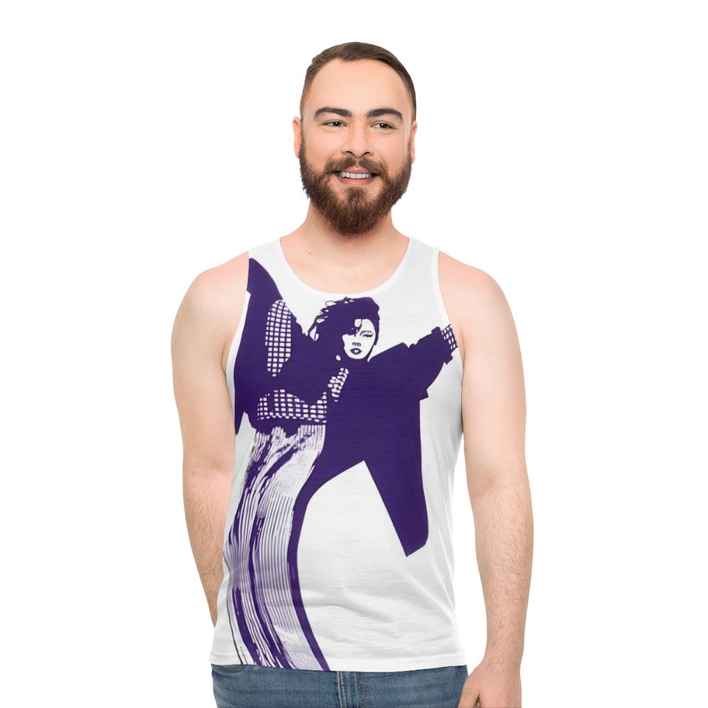 Junko Yagami Communication High Definition Unisex Retro Tank Top