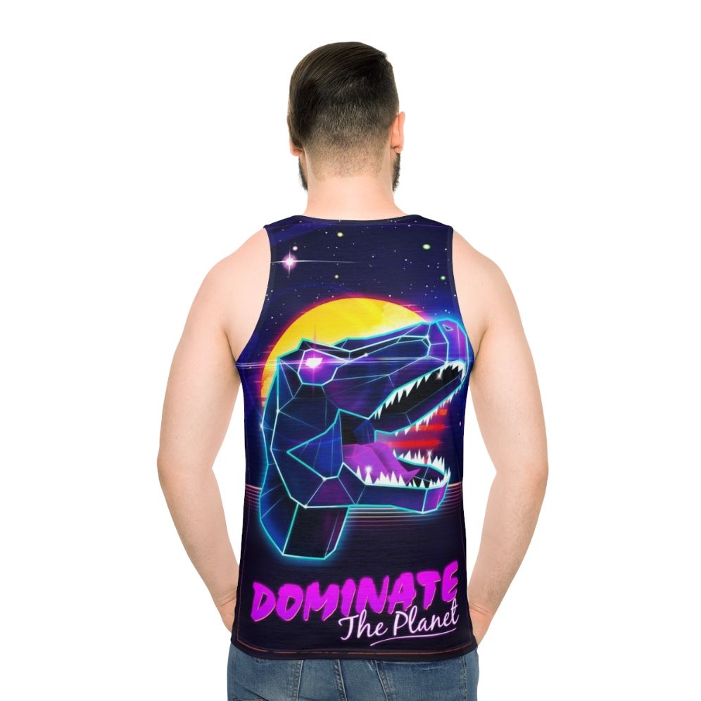 Jurassic Rex Electric Unisex Tank Top