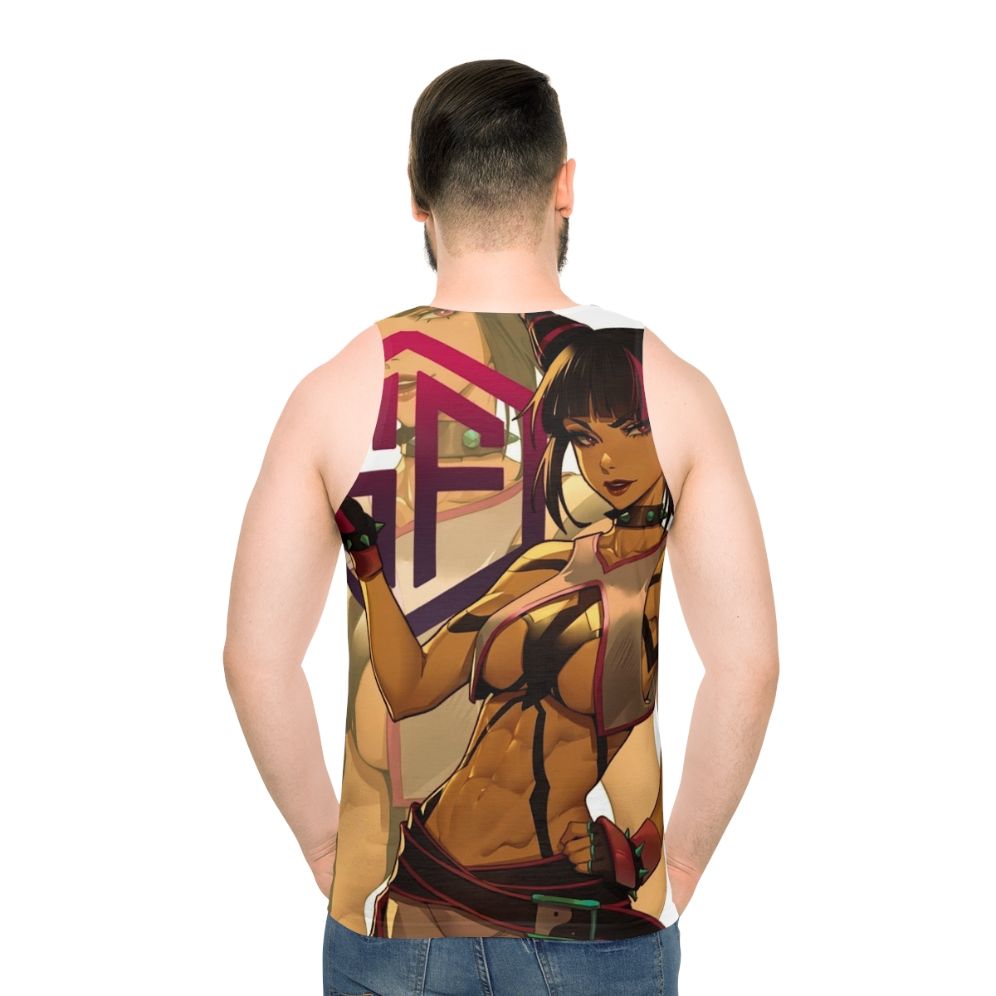 Juri Han Street Fighter Anime Inspired Unisex Tank Top