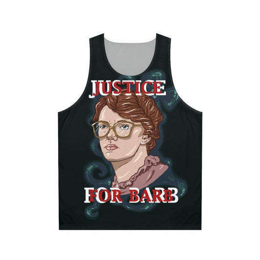 Justice For Barb Unisex Stranger Things Tank Top