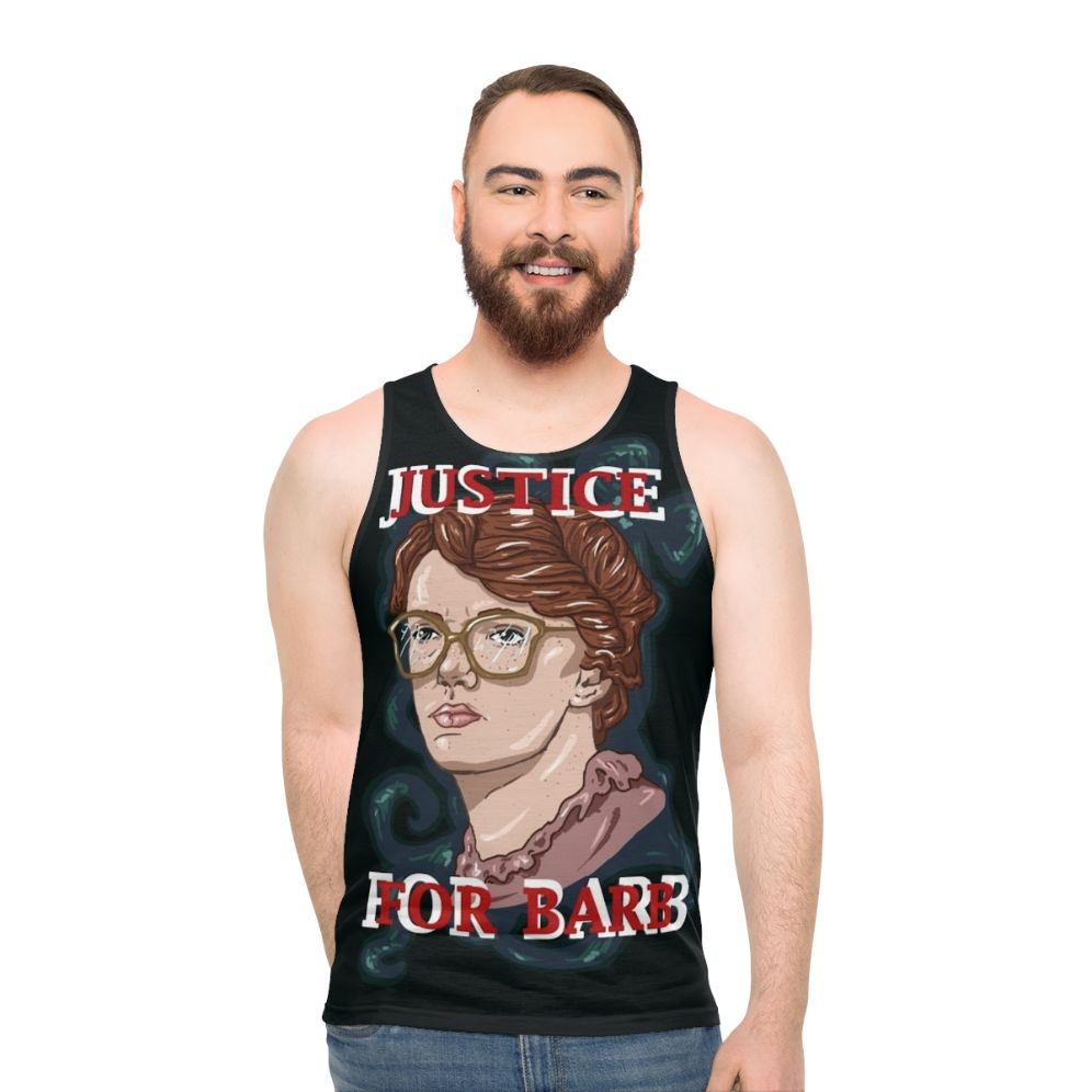 Justice For Barb Unisex Stranger Things Tank Top