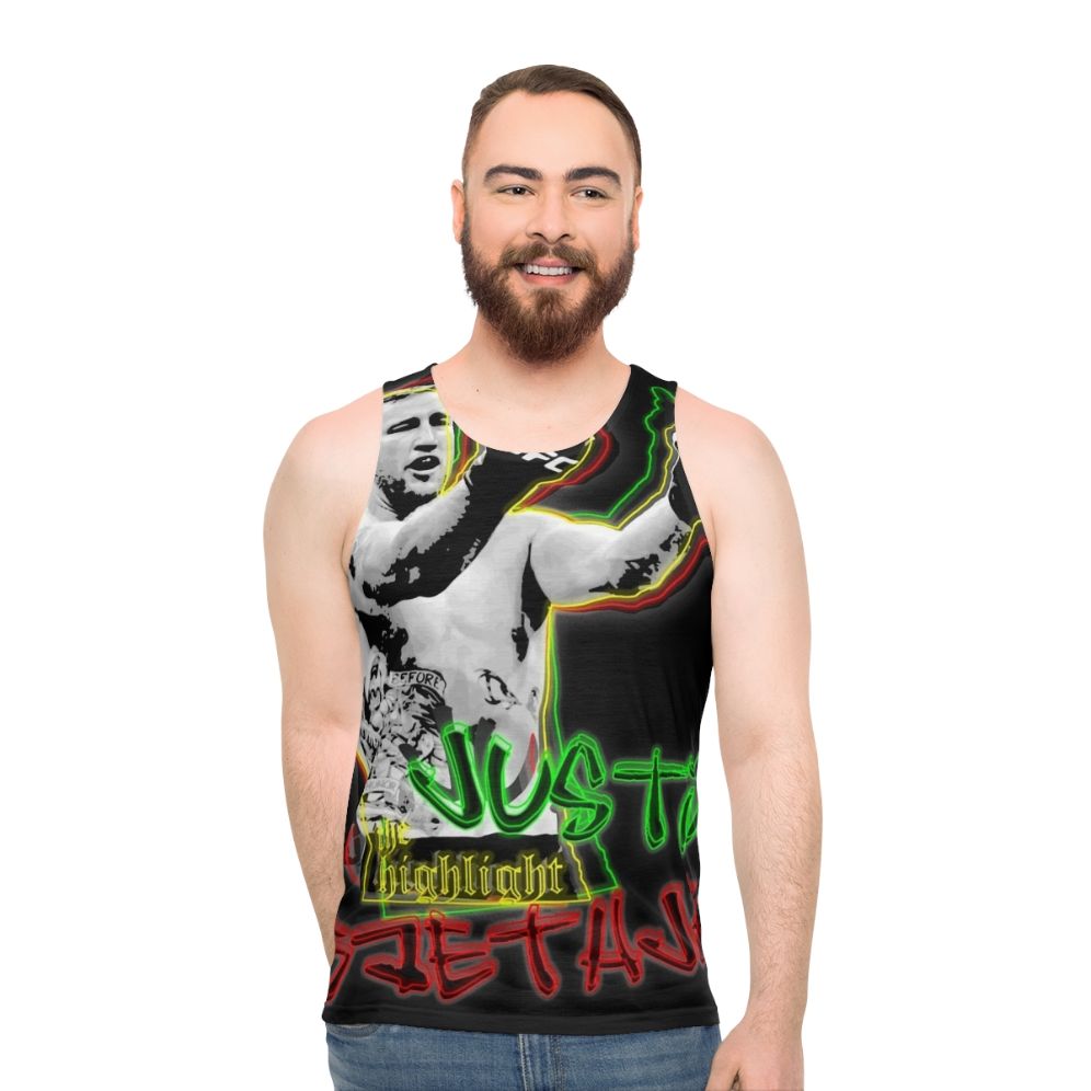 Justin Gaethje 'The Highlight' Unisex UFC Tank Top