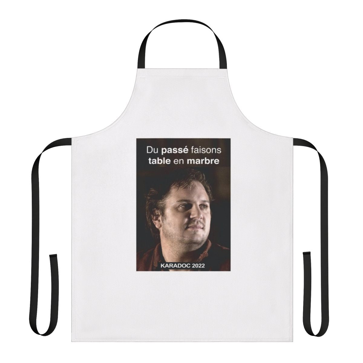 Kaamelott inspired Karadoc 2022 semi crispy apron
