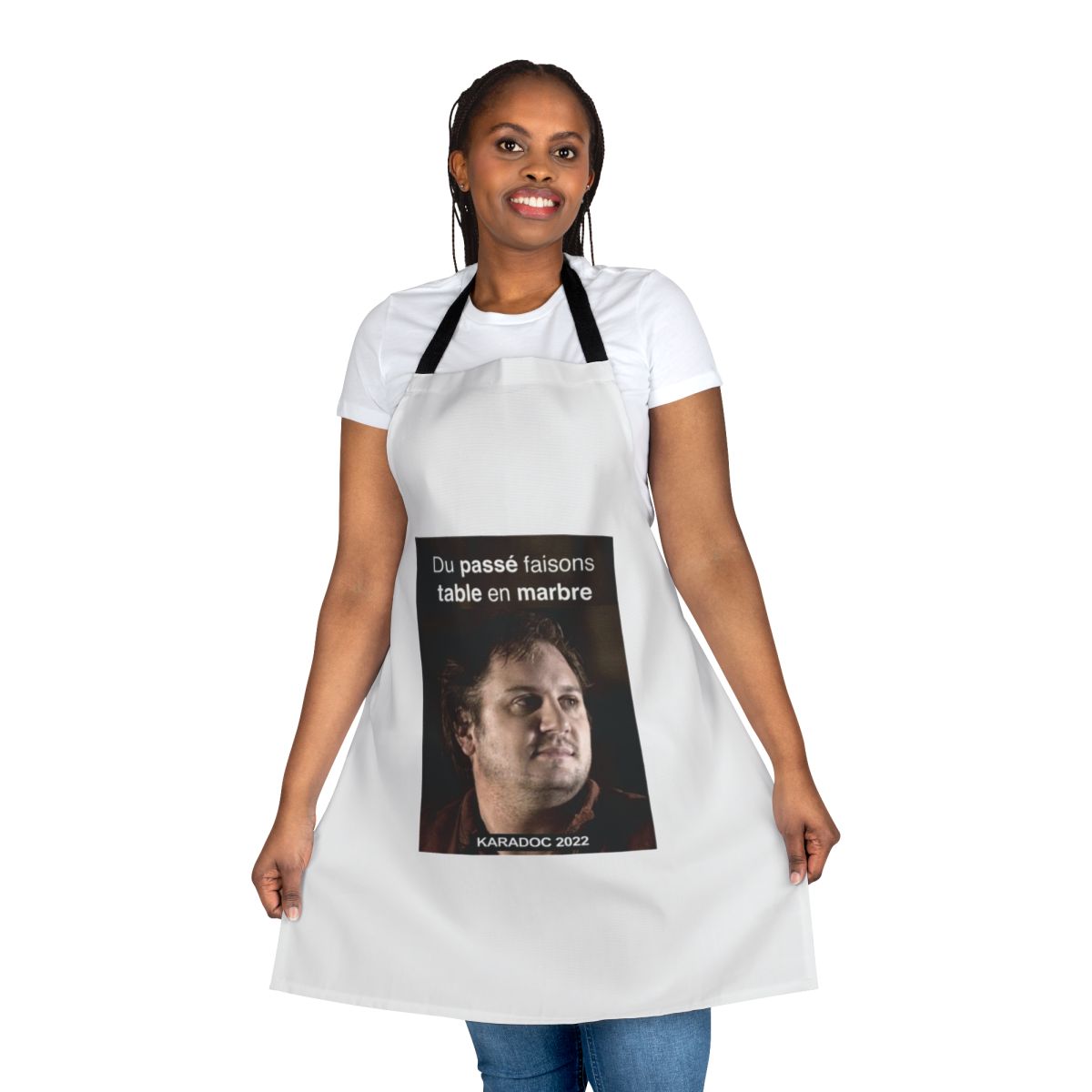 Kaamelott inspired Karadoc 2022 semi crispy apron