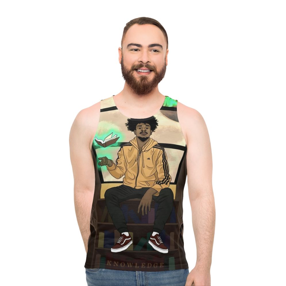 KAAN Library Unisex Fantasy Rap Hip Hop Tank Top