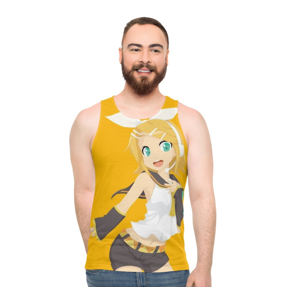 Kagamine Rin Vocaloid Anime Tank Top