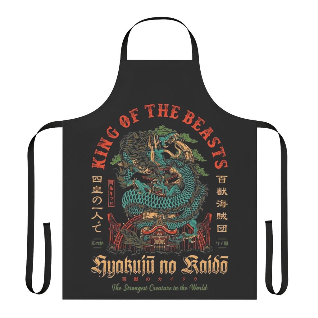 Kaido One Piece Inspired Apron - Unofficial Fan-Made Kitchen Accessory
