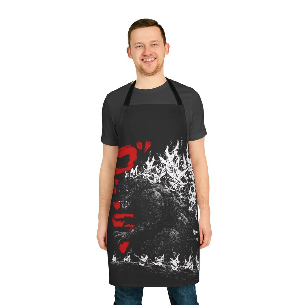 Gojira Millenium Godzilla 2000 Minus 1 Shin Kaiju-Themed Apron