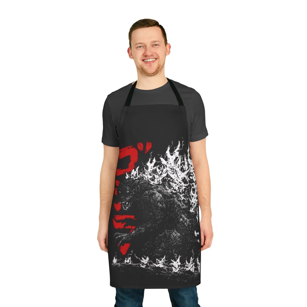 Gojira Millenium Godzilla 2000 Minus 1 Shin Kaiju-Themed Apron