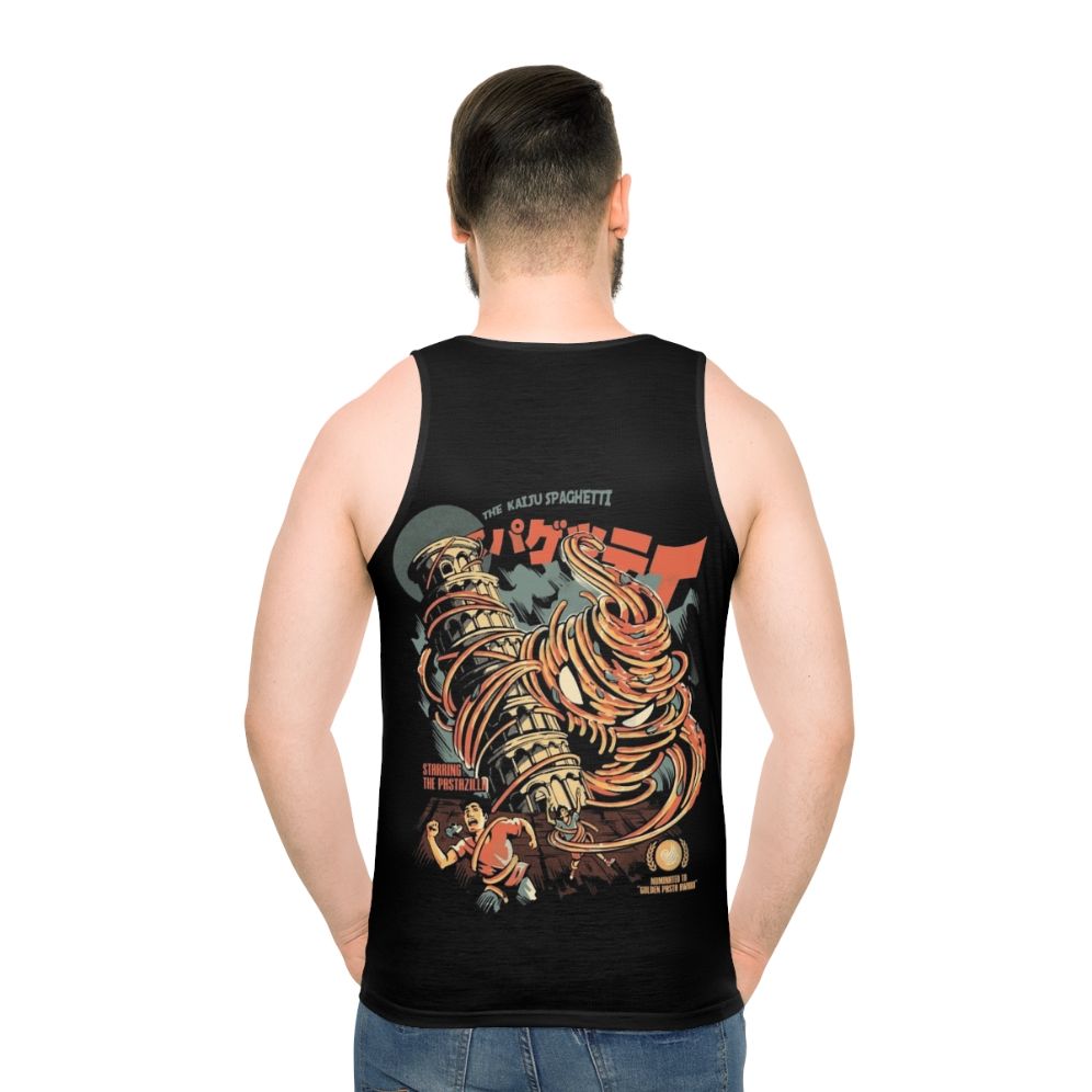 Kaiju spaghetti unisex tank top