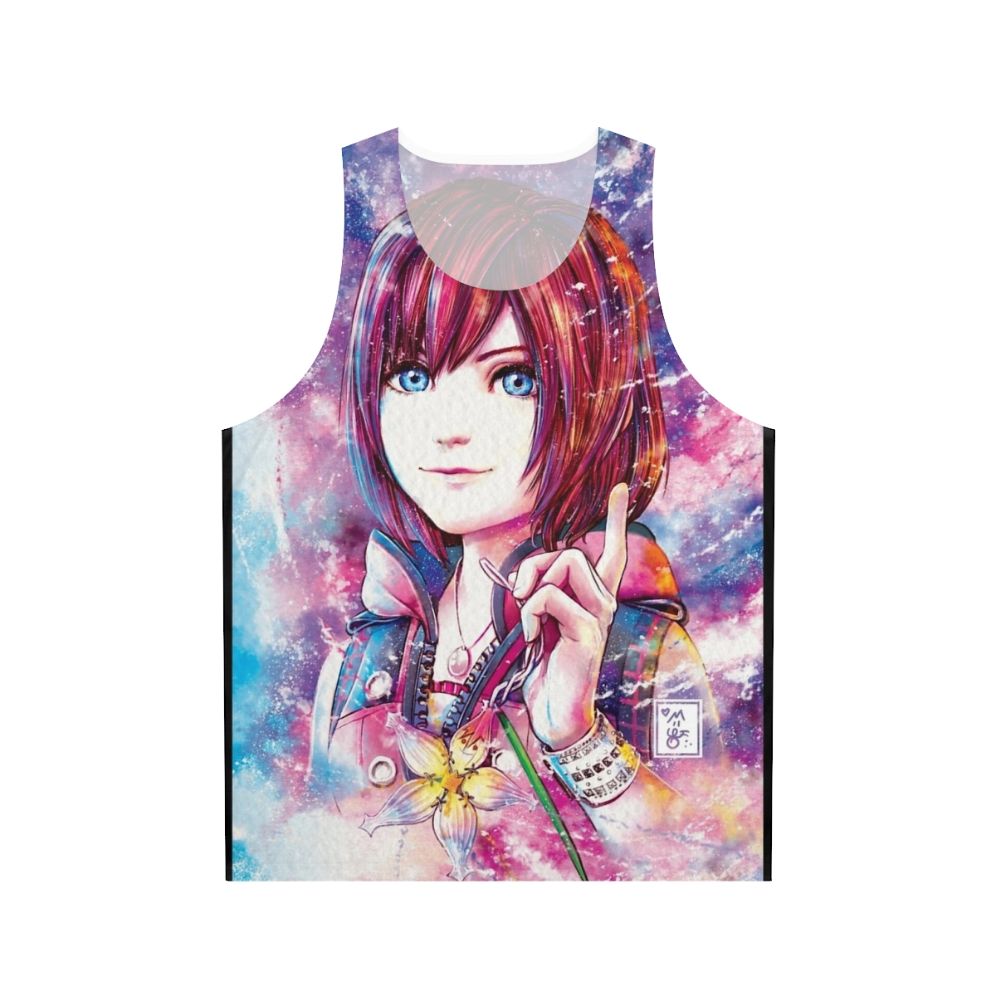 Kairi watercolor design unisex tank top