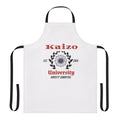 Kaizo Sawrfing inspired apron with varsity-style graphic design