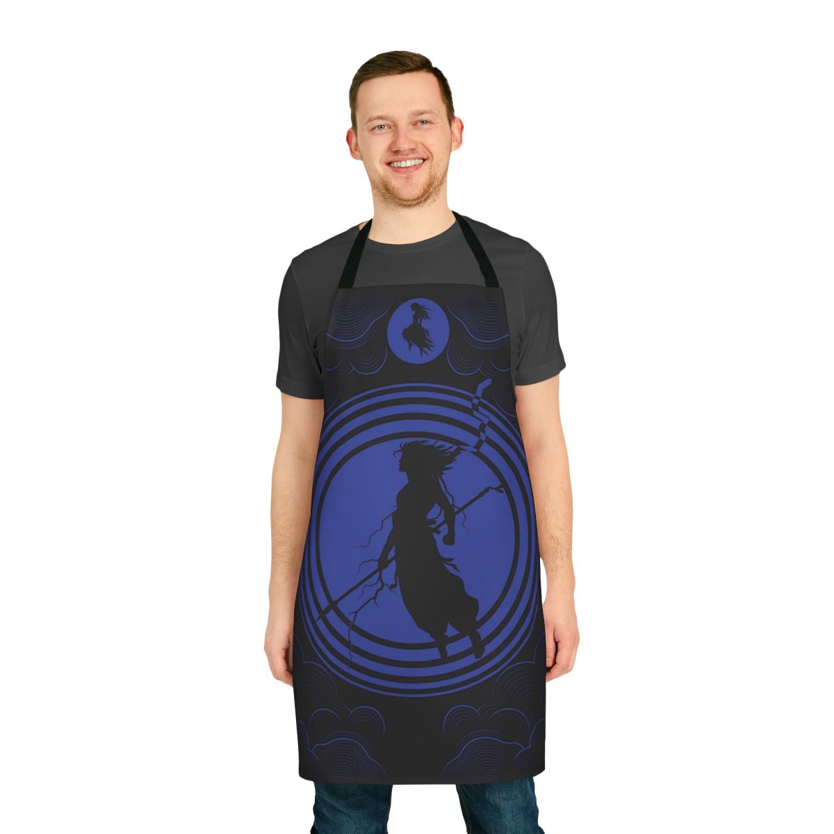 Kaladin and Syl-inspired fantasy apron for Stormlight Archive fans