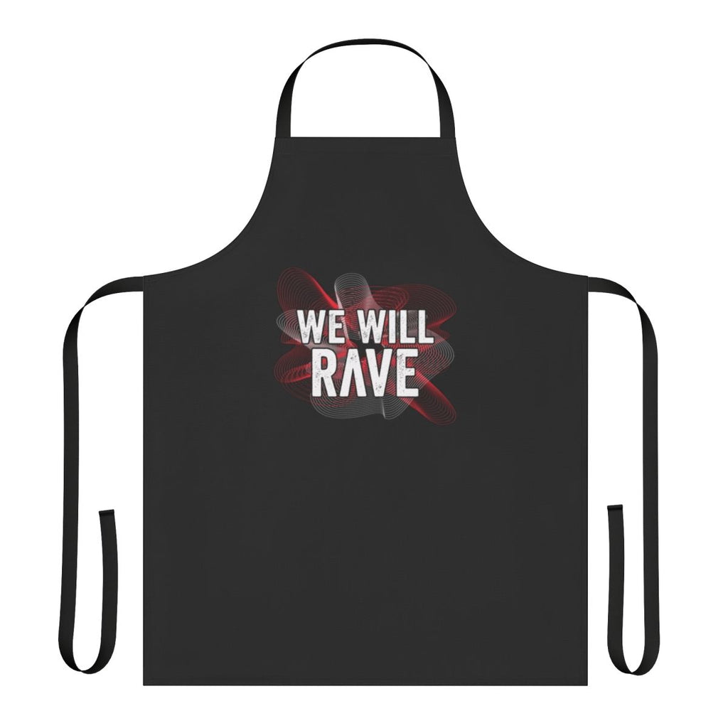 Kaleen Austria Apron featuring a typographic design inspired by the Eurovision Song Contest