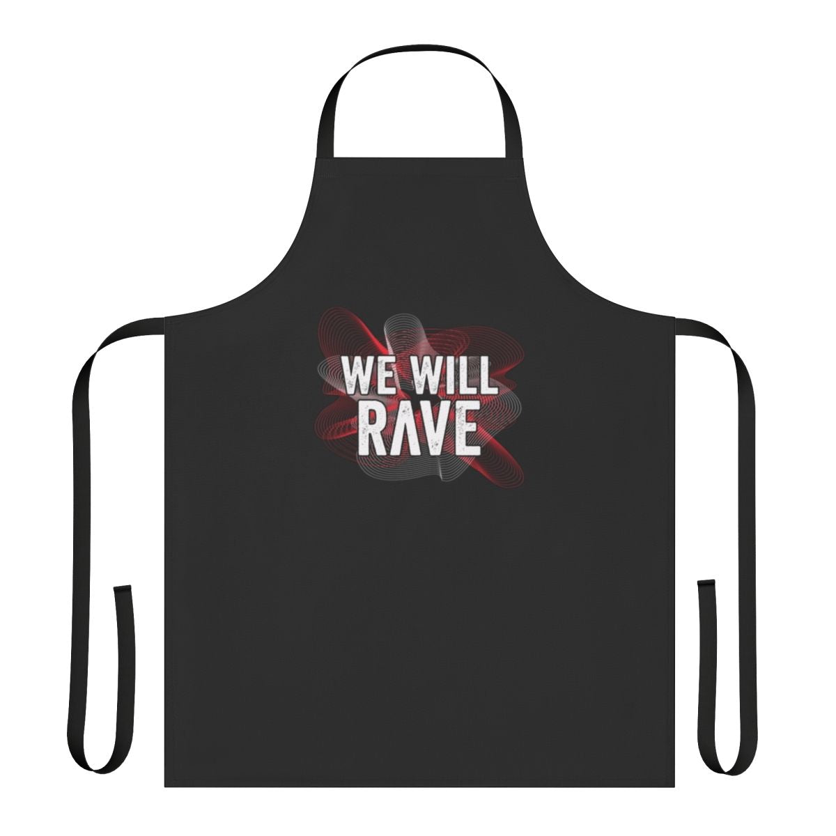 Kaleen Austria Apron featuring a typographic design inspired by the Eurovision Song Contest