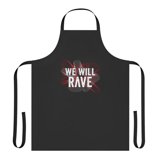 Kaleen Austria Apron featuring a typographic design inspired by the Eurovision Song Contest