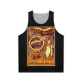 Kaleidoscope 60s psychedelic band unisex tank top