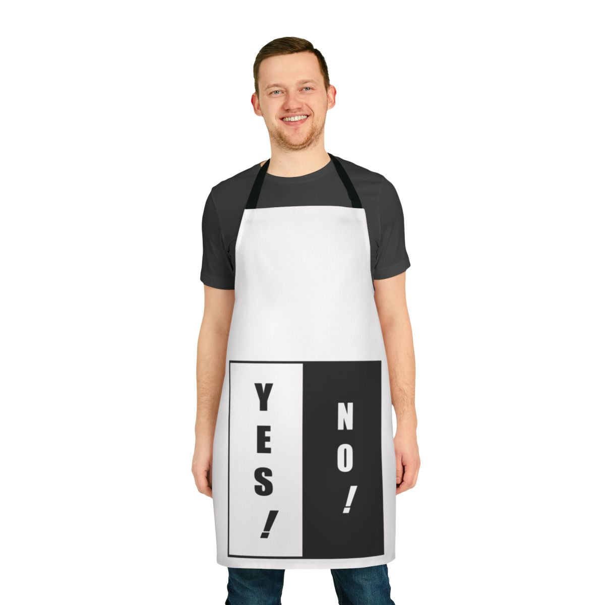 Kamen Rider Build Inspired Yes No Shirt Apron