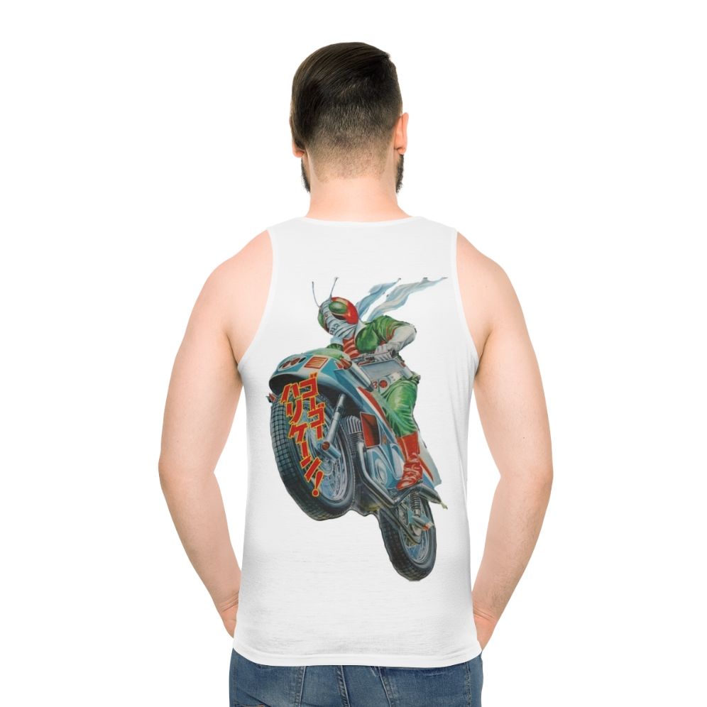 Kamen Rider V3 Superhero Motorcycle Unisex Tank Top