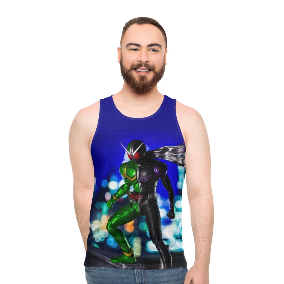 Kamen Rider W Unisex Graphic Tank Top