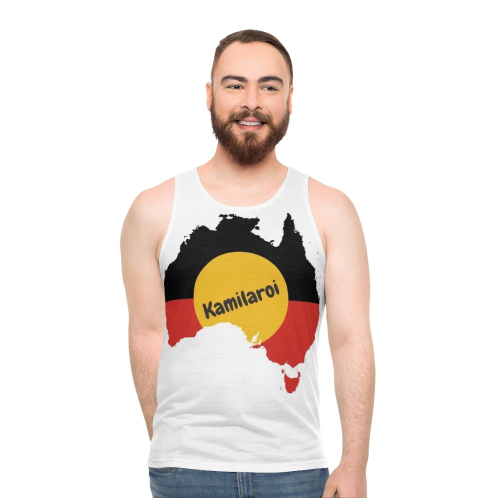 Kamilaroi Aboriginal Australian Unisex Tank Top