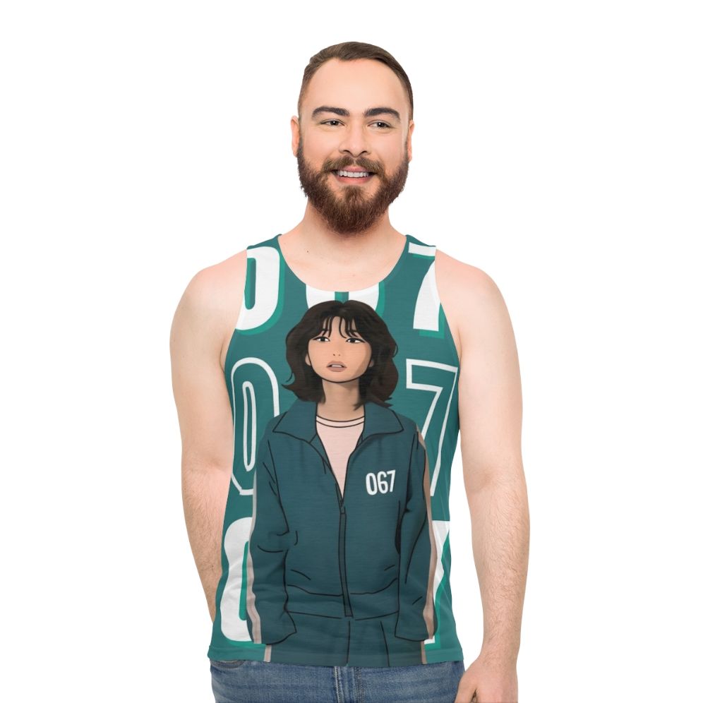 Kang Sae Byeok Squid Game Player 067 Unisex Tank Top